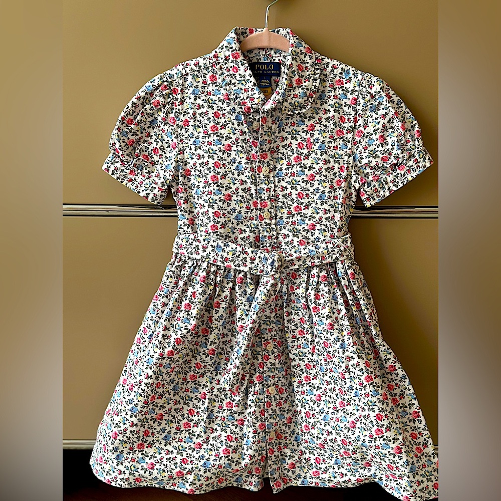 Ralph Lauren belted dress